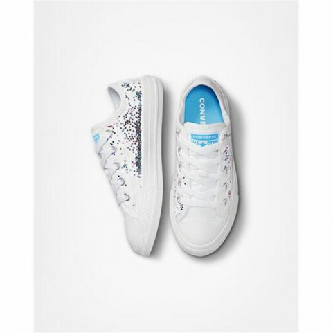 Children’s Casual Trainers Converse Chuck Taylor All-Star Stars White