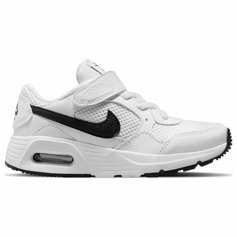 Sports Shoes for Kids Nike Air Max Systm SC White