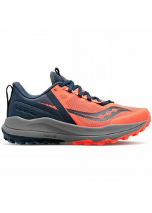 Running Shoes for Adults Saucony Trail Xodus Ultra Lady Orange