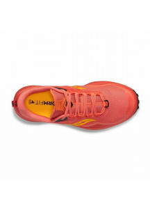 Running Shoes for Adults Saucony Peregrine 12 Lady Dark Red