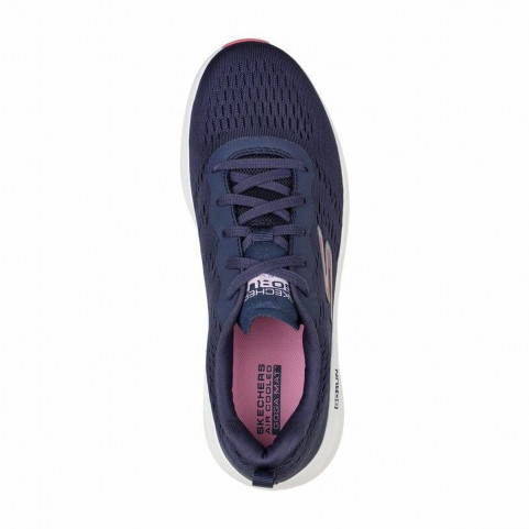 Running Shoes for Adults Skechers Go Run Elevate Lady Dark blue