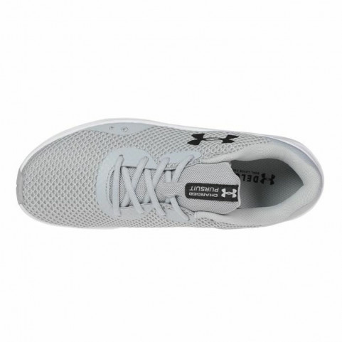 Running Shoes for Adults Under Armour Charged Pursuit 3 Grey Men