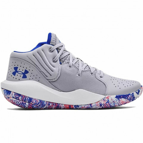 Basketball Shoes for Adults Under Armour Jet '21 Grey