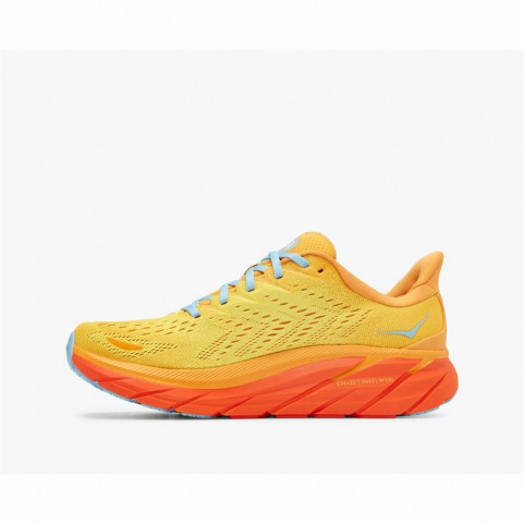 Running Shoes for Adults HOKA Clifton 8 Yellow