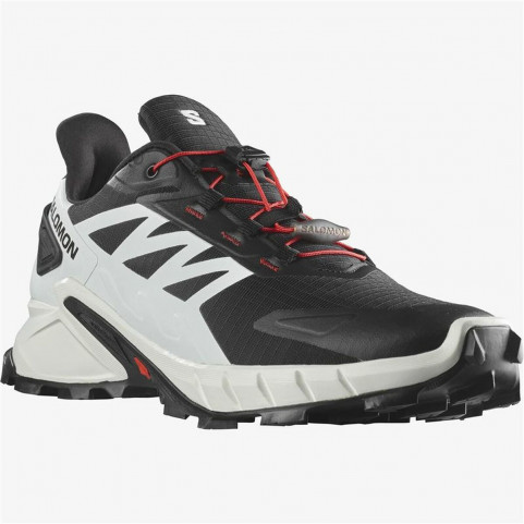 Running Shoes for Adults Salomon SuperCross 4 Black Men