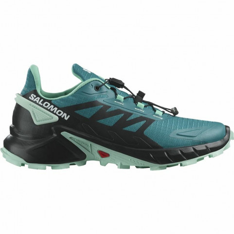 Sports Trainers for Women Salomon Supercross 4 Moutain Blue