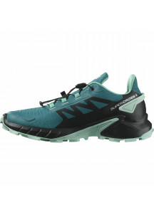 Sports Trainers for Women Salomon Supercross 4 Moutain Blue