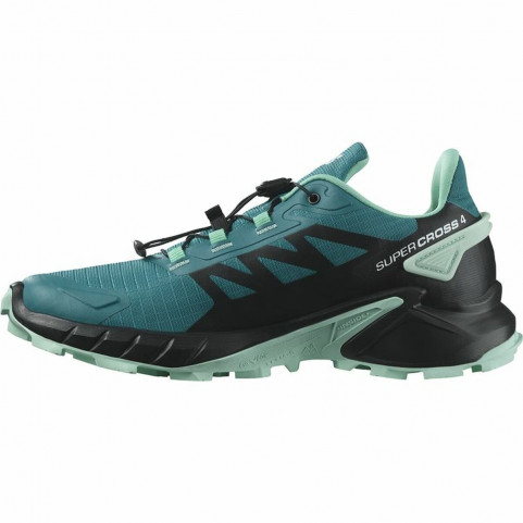 Sports Trainers for Women Salomon Supercross 4 Moutain Blue