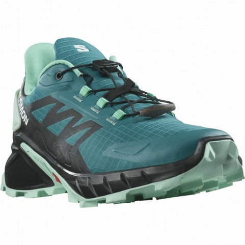 Sports Trainers for Women Salomon Supercross 4 Moutain Blue