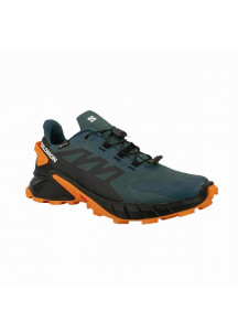 Trainers Salomon Supercross 4 Moutain GORE-TEX Dark grey Orange Men