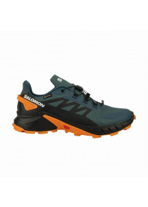 Trainers Salomon Supercross 4 Moutain GORE-TEX Dark grey Orange Men