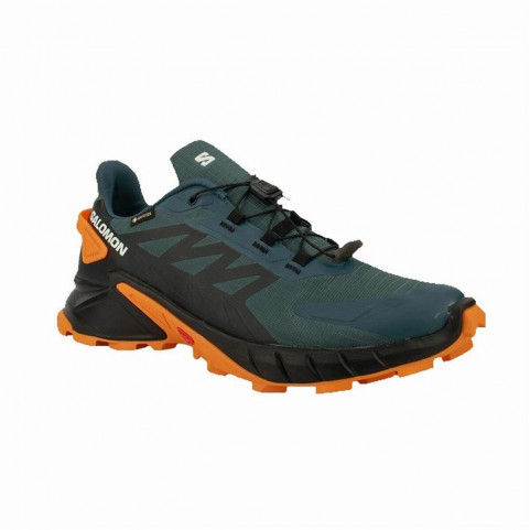 Trainers Salomon Supercross 4 Moutain GORE-TEX Dark grey Orange Men