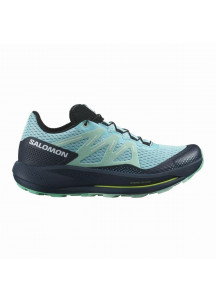 Sports Trainers for Women Salomon Pulsar Trail Moutain Aquamarine