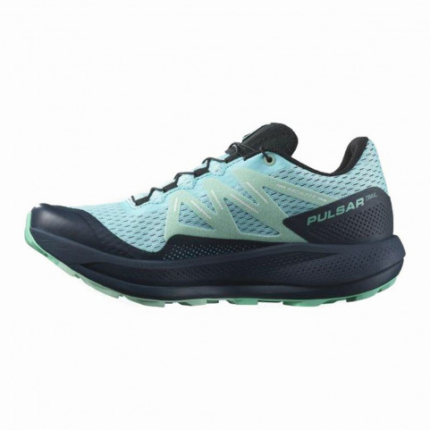 Sports Trainers for Women Salomon Pulsar Trail Moutain Aquamarine