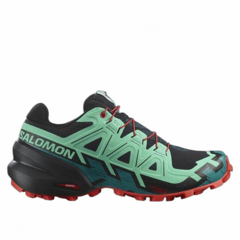 Sports Trainers for Women Salomon Speedcross 6 Black Green