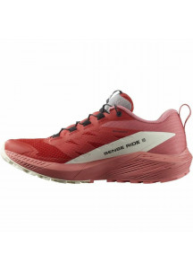 Sports Trainers for Women Salomon Sense Ride 5 Moutain Red