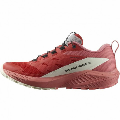 Sports Trainers for Women Salomon Sense Ride 5 Moutain Red