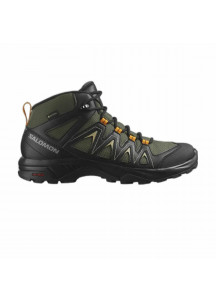 Hiking Boots Salomon X Braze Mid Gore-Tex Men Green