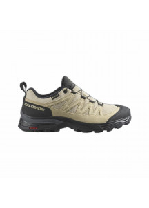 Sports Trainers for Women Salomon X Ward GORE-TEX Leather Moutain Beige