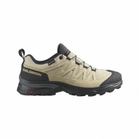 Sports Trainers for Women Salomon X Ward GORE-TEX Leather Moutain Beige