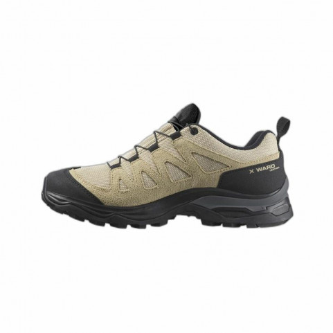 Sports Trainers for Women Salomon X Ward GORE-TEX Leather Moutain Beige