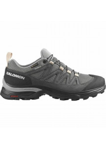 Sports Trainers for Women Salomon X Ward GORE-TEX Leather Moutain Grey