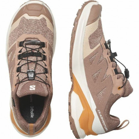 Sports Trainers for Women Salomon X-Adventure GORE-TEX Moutain Brown