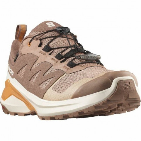 Sports Trainers for Women Salomon X-Adventure GORE-TEX Moutain Brown