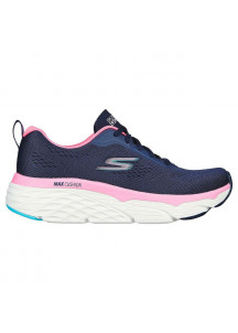 Walking Shoes for Women Skechers  MAX CUSHION 128551  Navy Blue