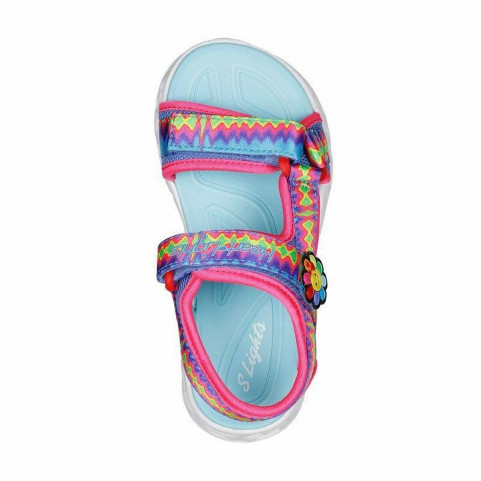 Children's sandals Skechers Heart Lights Pink