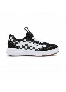 Children’s Casual Trainers Vans Range Exp Checkerboard White Black