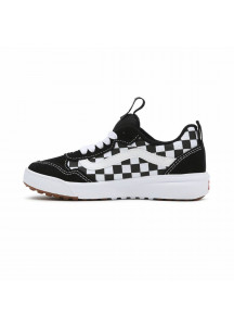 Children’s Casual Trainers Vans Range Exp Checkerboard White Black