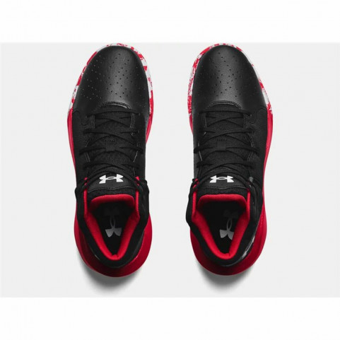 Basketball Shoes for Adults Under Armour Jet '21  Black Red