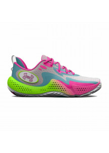 Basketball Shoes for Adults Under Armour Spawn 5 Multicolour