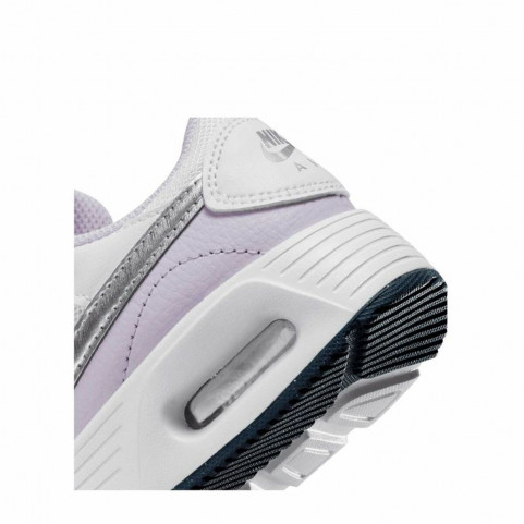 Running Shoes for Kids Nike Air Max SC Lilac White