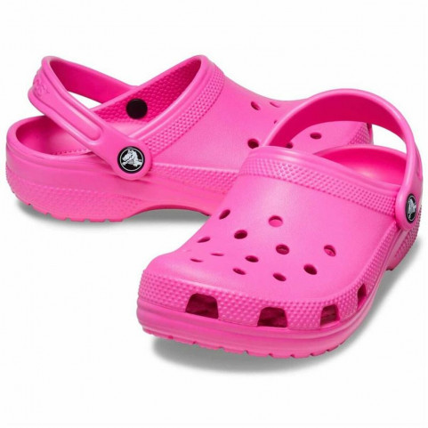 Clogs Crocs Classic Fuchsia Kids