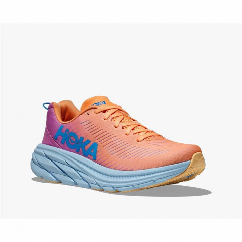 Running Shoes for Adults HOKA Rincon 3  Orange Lady