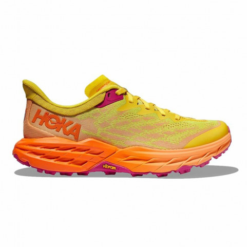 Sports Trainers for Women HOKA Speedgoat 5 Yellow