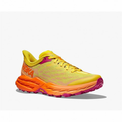 Sports Trainers for Women HOKA Speedgoat 5 Yellow