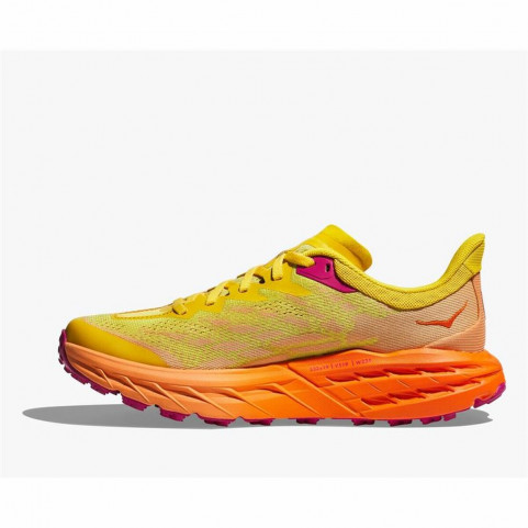 Sports Trainers for Women HOKA Speedgoat 5 Yellow