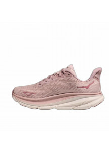 Running Shoes for Adults HOKA Clifton 9 Salmon Lady