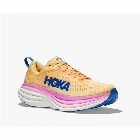 Running Shoes for Adults HOKA Bondi 8 Impala/Cylcamen Lady