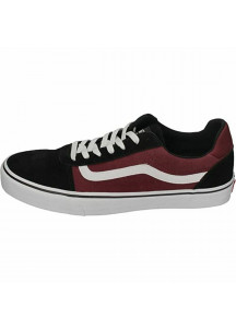 Men’s Casual Trainers Vans Ward Deluxe Maroon Black