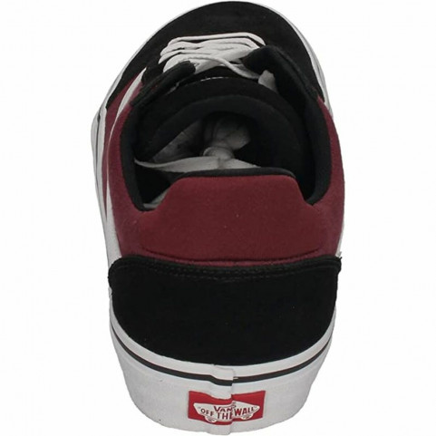 Men’s Casual Trainers Vans Ward Deluxe Maroon Black