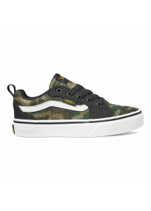 Children’s Casual Trainers Vans Filmore High Top Green Camouflage