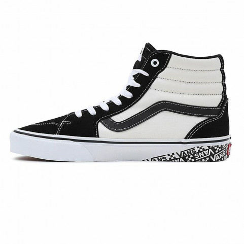 Men’s Casual Trainers Vans Filmore Hi White Black