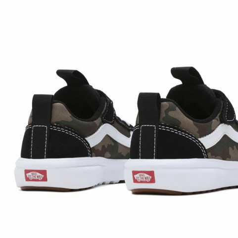 Children’s Casual Trainers Vans Range Exp V Black Military green