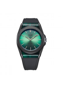 Men's Watch D1 Milano CARBONLITE GREEN Black Green (Ø 40,5 mm)