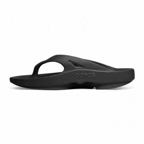 Men's Flip Flops OOfos Ooriginal Black