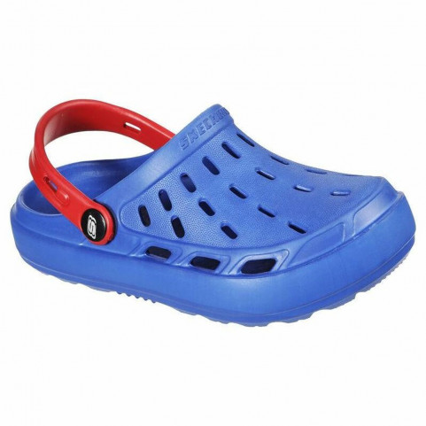 Beach Sandals Skechers Blue Children's sandals